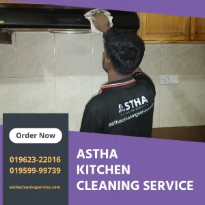 Kitchen Cleaning Service (Without Hood)
